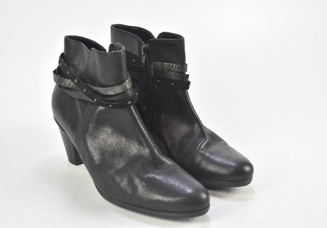 Gabor Damen Stiefelette Boots UK 7 Nr. 24-J 2873-Schuh-Gebraucht-secondhand
