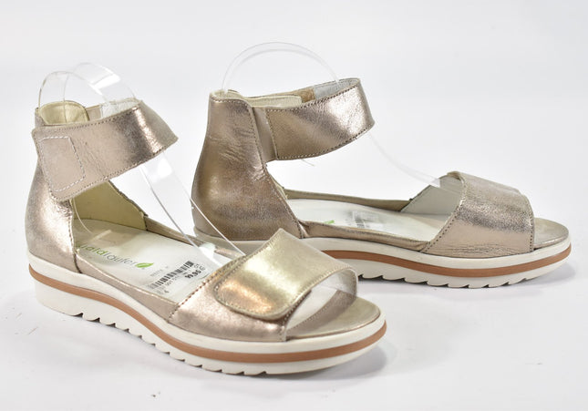 Waldläufer Damen Sandale Sandalette UK 4 Nr. 24-SD 1404-Schuh-Gebraucht-secondhand