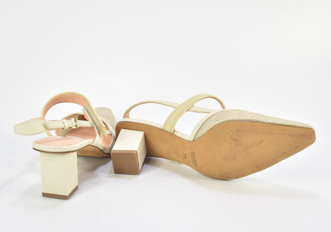 Roberto Festa Damen Sandale Sandalette EUR 39 Nr. 24-SD 1784-Schuh-Gebraucht-secondhand