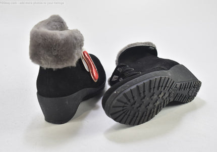 Mephisto Damen Stiefelette Boots UK 3,5 Nr. 24-B 4938-Schuh-Gebraucht-secondhand