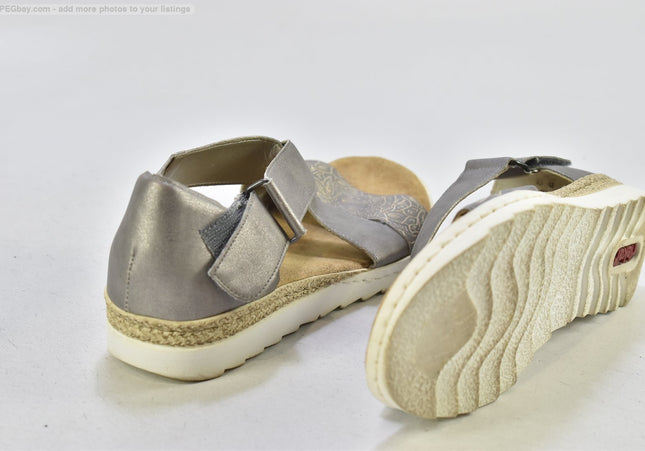 Rieker  Damen Sandale Sandalette  EUR 39 Nr. 26-S 1519