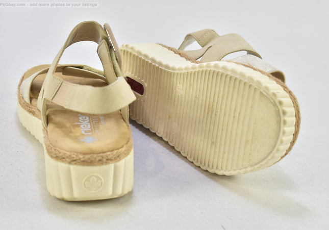 Rieker  Damen Sandale Pantolette  EUR 37 Nr. 26-S 1496