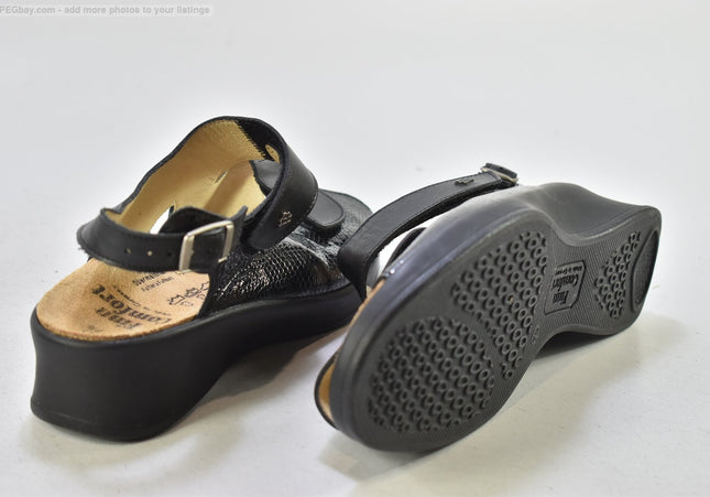 Finn Comfort  Damen Sandale Sandalette  UK 7,5 Nr. 26-S 3470