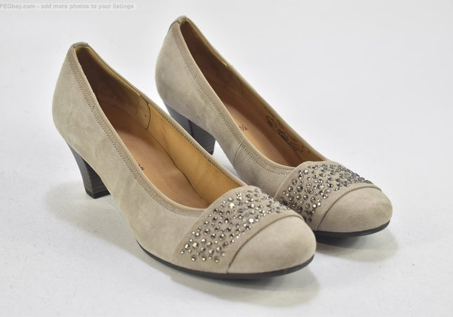 Gabor Damen Pumps High Heels UK 5,5 Nr. 25-F 3687-Schuh-Gebraucht-secondhand