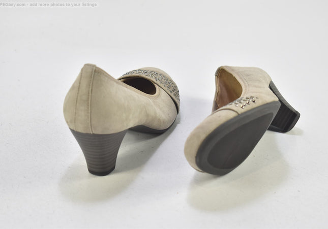 Gabor Damen Pumps High Heels UK 5,5 Nr. 25-F 3687-Schuh-Gebraucht-secondhand