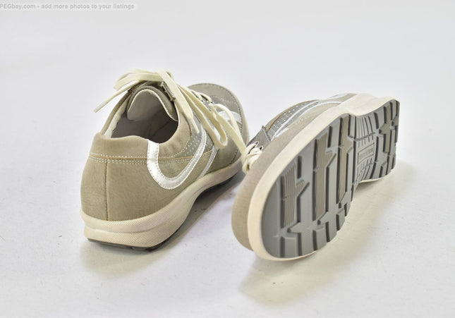 Waldläufer Damen Halbschuhe Freizeitschuhe UK 4,5 Nr. 25-T 382-gebrauchte Schuhe-second hand-SchuhGebraucht