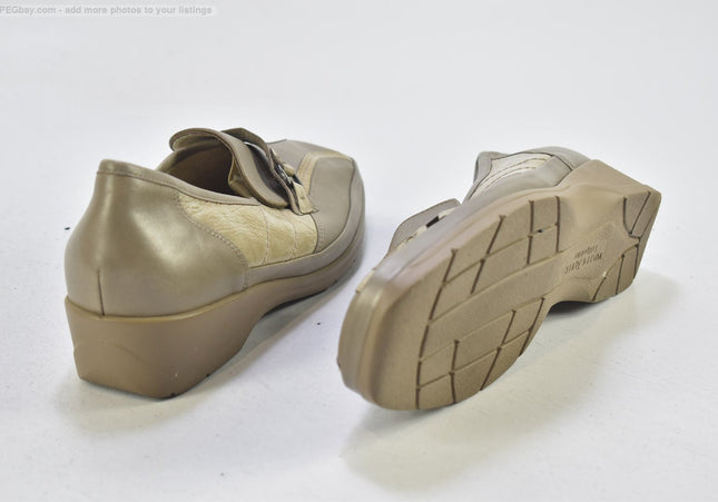 Waldläufer Damen Halbschuhe Slipper Ballerinas UK 6,5 Nr. 25-F 1109-Schuh-Gebraucht-secondhand
