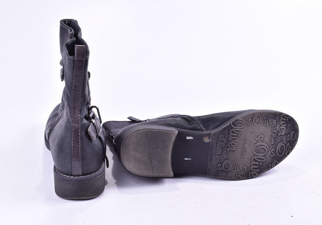 s.Oliver Damen Stiefelette Boots EUR 39 Nr. 24-A 2810-Schuh-Gebraucht-secondhand