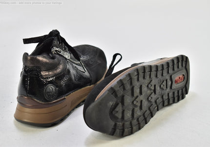 Rieker  Damen Halbschuhe Freizeitschuhe  EUR 37 Nr. 25-O 650