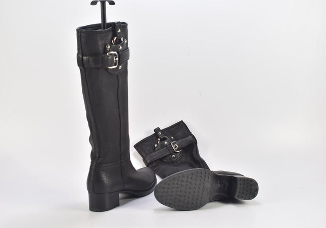 Car Shoe Damen Stiefel Stiefelette Boots EUR 37,5 Nr. 24-B 4284-Schuh-Gebraucht-secondhand
