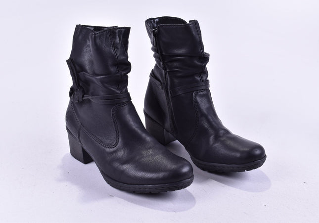 Rieker Damen Stiefelette Boots EUR 39 Nr. 24-M 2155-Schuh-Gebraucht-secondhand