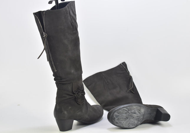 Gabor Damen Stiefel Stiefelette Boots UK 7,5 Nr. 24-B 1211-Schuh-Gebraucht-secondhand