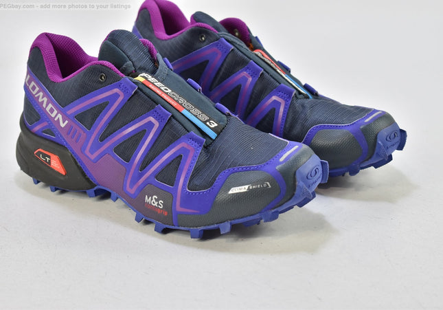 Salomon Speedcross 3 Damen Wanderschuhe Trekking EUR 42 Nr. 25-T 2256-gebrauchte Schuhe-second hand-SchuhGebraucht
