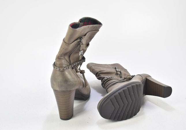 Tom Tailor Damen Stiefelette Boots EUR 38 Nr. 24-A 3099-Schuh-Gebraucht-secondhand