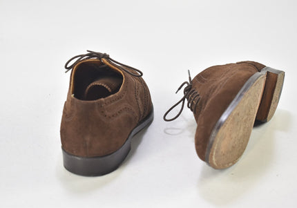 John Spencer Hampton Herren Halbschuhe UK 7,5 Nr. 24-U 1207-Schuh-Gebraucht-secondhand