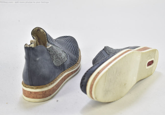 Rieker Damen Stiefelette Boots EUR 37 Nr. 24-B 5184-Schuh-Gebraucht-secondhand