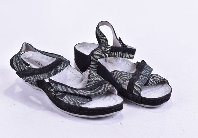 Jürgen Hirsch Damen Sandale Sandalette EUR 37 Nr. 24-SD 3799-Schuh-Gebraucht-secondhand