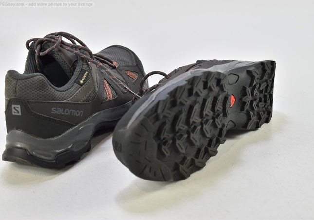 Salomon GTX Damen Wanderschuhe Trekking EUR 38 Nr. 25-T 2257-gebrauchte Schuhe-second hand-SchuhGebraucht