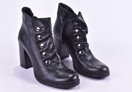 Giordano Moda Damen Stiefelette Boots EUR 38 Nr. 24-A 252-Schuh-Gebraucht-secondhand