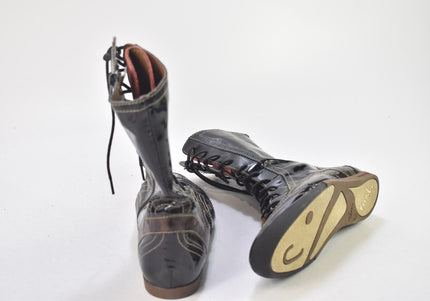 Floris van Bommel Damen Stiefelette Boots EUR 37 Nr. 24-B 837-Schuh-Gebraucht-secondhand