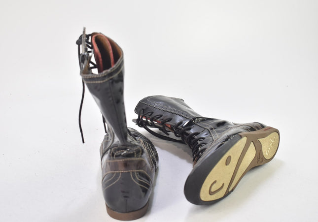 Floris van Bommel Damen Stiefelette Boots EUR 37 Nr. 24-B 837-Schuh-Gebraucht-secondhand