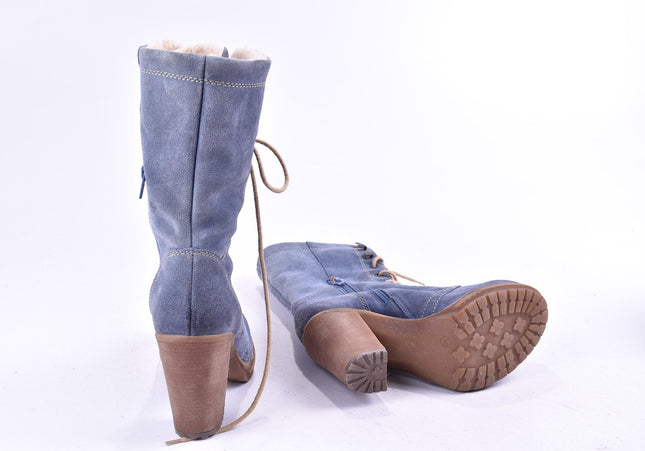 Damen Stiefelette Boots EUR 36 Nr. 24-A 2814-Schuh-Gebraucht-secondhand