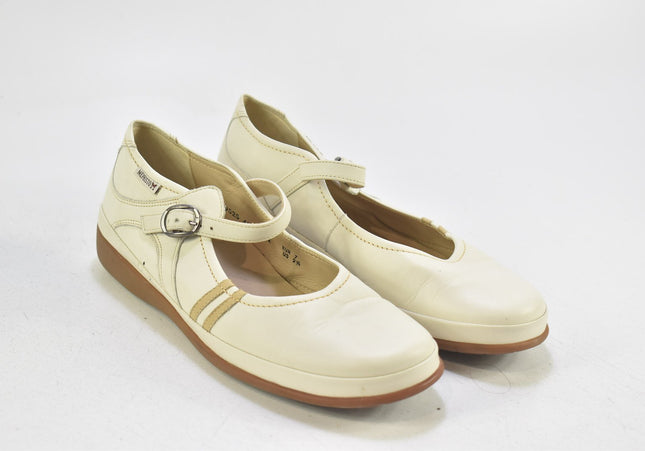 Mephisto Damen Halbschuhe Slipper Ballerinas UK 7 Nr. 24-N 2227-Schuh-Gebraucht-secondhand