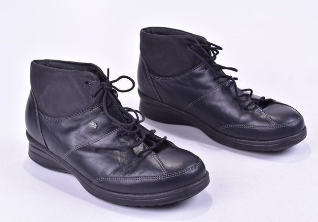 Finn Comfort Damen Stiefelette Boots UK 5,5 Nr. 23-Z 3078-Schuh-Gebraucht-secondhand