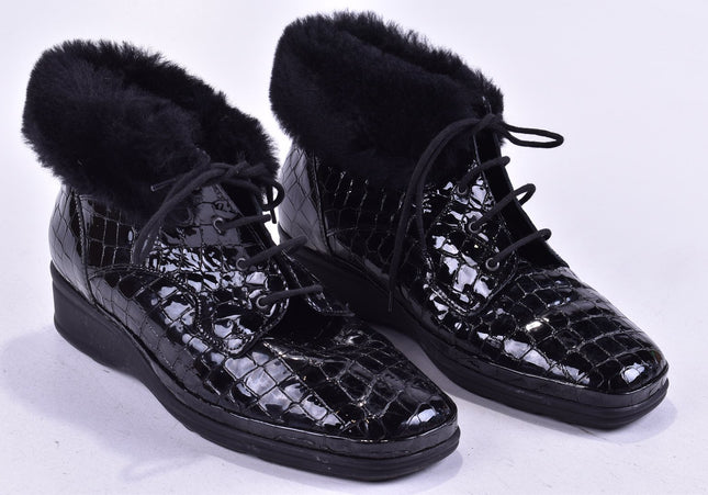 Waldläufer Damen Stiefelette Boots UK 7 Nr. 24-M 2160-Schuh-Gebraucht-secondhand
