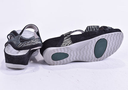 Jürgen Hirsch Damen Sandale Sandalette EUR 37 Nr. 24-SD 3799-Schuh-Gebraucht-secondhand