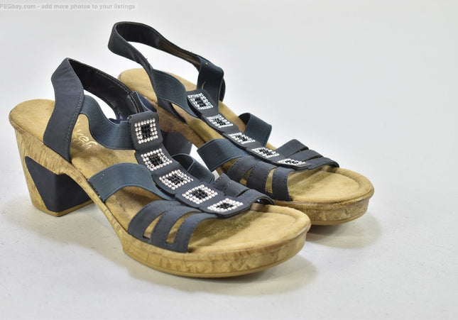 Rieker  Damen Sandale Sandalette  EUR 39 Nr. 26-S 3824