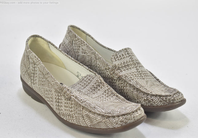 Waldläufer Damen Halbschuhe Slipper Ballerinas UK 7,5 Nr. 25-F 3782-Schuh-Gebraucht-secondhand