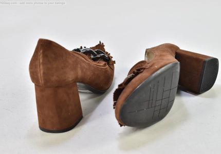 Andrea Puccini Damen Pumps High Heels EUR 39 Nr. 25-T 1003-gebrauchte schuhe-second hand-SchuhGebraucht