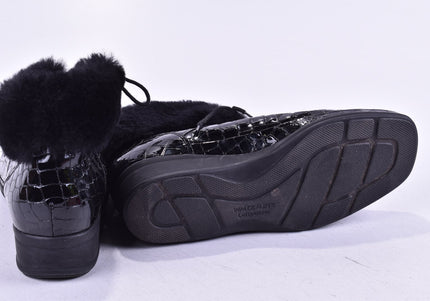 Waldläufer Damen Stiefelette Boots UK 7 Nr. 24-M 2160-Schuh-Gebraucht-secondhand