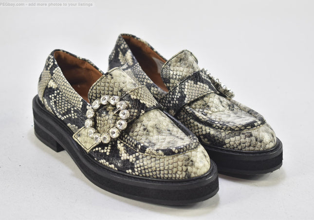 Billi bi Damen Halbschuhe Slipper Ballerinas EUR 37 Nr. 25-F 1117-Schuh-Gebraucht-secondhand