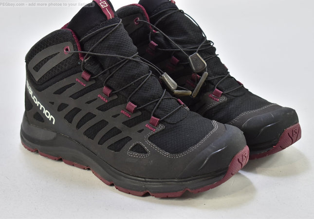 Salomon Synapse Damen Wanderschuhe Trekking EUR 42 Nr. 25-T 2263-gebrauchte Schuhe-second hand-SchuhGebraucht