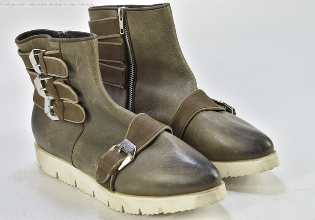XYXYX Damen Stiefelette Boots SL 26,5cm Nr. 24-B 7303-SchuhGebraucht