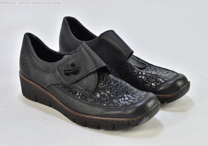 Rieker Damen Halbschuhe Freizeitschuhe EUR 37 Nr. 25-U 779-schuhgebraucht-secondhand