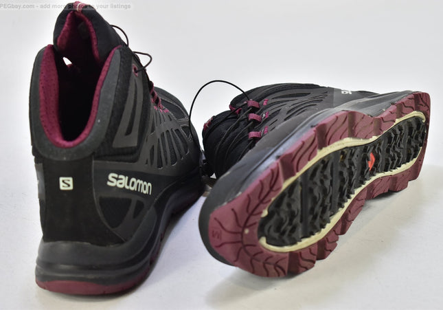 Salomon Synapse Damen Wanderschuhe Trekking EUR 42 Nr. 25-T 2263-gebrauchte Schuhe-second hand-SchuhGebraucht