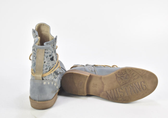 Mustang Damen Stiefelette Boots EUR 36 Nr. 24-J 2315-Schuh-Gebraucht-secondhand