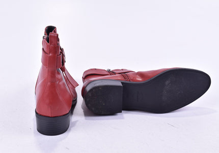 Pull&Bear Damen Stiefelette Boots EUR 38 Nr. 24-M 2162-Schuh-Gebraucht-secondhand