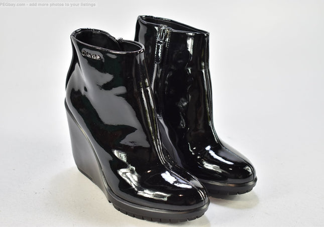 Calvin Klein Damen Stiefelette Boots EUR 36 Nr. 24-B 6237-Schuh-Gebraucht-secondhand