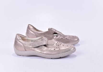 Waldläufer  Damen Halbschuhe Slipper Ballerinas  UK 8,5 Nr. 23-N 182