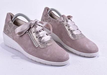 Solidus Damen Halbschuhe Freizeitschuhe UK 7,5 Nr. 24-Y 3827-Schuh-Gebraucht-secondhand
