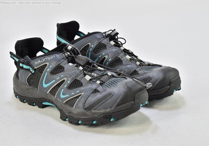Salomon Damen Wanderschuhe Trekking EUR 40 Nr. 25-T 2265-gebrauchte Schuhe-second hand-SchuhGebraucht