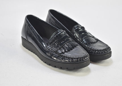 Medicus Damen Halbschuhe Slipper Ballerinas UK 5,5 Nr. 24-X 1094-Schuh-Gebraucht-secondhand
