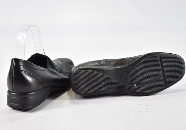 Semler Damen Halbschuhe Slipper Ballerinas UK 4,5 Nr. 24-M 2481-Schuh-Gebraucht-secondhand