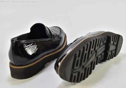 Paul Green Damen Halbschuhe Slipper Ballerinas UK 4 Nr. 25-T 1193-gebrauchte Schuhe-Second hand-SchuhGebraucht
