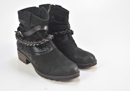 Tamaris Damen Stiefelette Boots EUR 37 Nr. 24-F 1259-Schuh-Gebraucht-secondhand