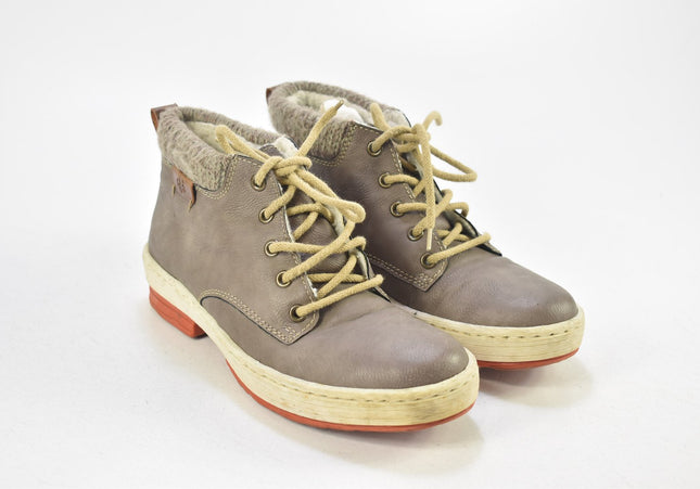 Rieker Damen Stiefelette Boots EUR 38 Nr. 24-M 1519-Schuh-Gebraucht-secondhand